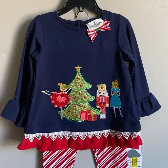 Rare Editions Christmas Nutcracker 3t Set - Picture 2 of 7